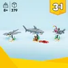 LEGO Creator 3-in-1-Set Wilder Hai mit Schatztruhe - Produktbild-Vorschau 5