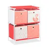 Scaffale per bambini Relaxdays con 4 contenitori, Anteprima dell’immagine prodotto 9