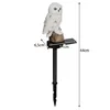 A solar-powered garden stake with an owl figurine on top. Náhled obrázku produktu