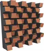 A wall-mounted acoustic diffuser panel with a geometric pattern. Náhľad obrázku produktu