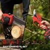 TEENO 2-in-1-Gartenwerkzeug-Set: Mini-Kettensäge mit Akku 6 Produktbild-Vorschau 3