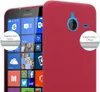 Cadorabo Schutzhülle für Nokia Lumia 640 XL Hülle in Rot Produktbild-Vorschau 2