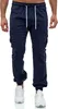 Tazzio Pantaloni cargo da uomo Regular Fit 16610 Blu navy Anteprima dell’immagine prodotto 3