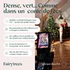 FairyTrees Sapin de Noël Artificiel 220cm NORDMANN | Arbre Voir les images du produit 4