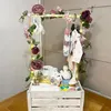 Pfingstrosen Girlande, Deko Blumen Künstlich, Kunstblumen Produktbild-Vorschau 6