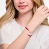 Member Charm Bracelet perles rouges et éléments articulés Voir les images du produit 4