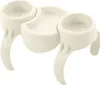A cream-colored spa accessory with two cup holders and a central tray. Podgląd zdjęcia produktu