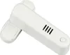 Two white electronic devices are placed diagonally on a white background. Produktbild-Vorschau