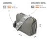 Adel Bags Schultertasche Leder, Umhängetasche für Damen, Produktbild-Vorschau 2