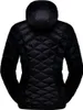 Schwarze La Sportiva Pinnacle Down Jkt W Jacke mit Kapuze und gesteppter Rückenpartie Produktbild-Vorschau