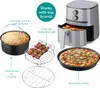 Navaris Airfryer Zubehör - 4-teiliges Set - Produktbild-Vorschau 6