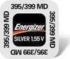 Energizer 395 399 SR57 SR927SW Uhrbatterie mit Silberoxid Produktbild-Vorschau 1