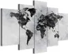 Italienischer Leinwand Leinwandbild - Concrete World (5 Produktbild-Vorschau 1