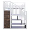 Flieks Etagenbett 140x200cm mit Schreibtisch und LED, Produktbild-Vorschau 9