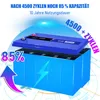 12V 200Ah LiFePO4 Lithium Akku 2560Wh mit BMS, 4500+ Produktbild-Vorschau 5