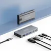 Pouzdro HUB - Slot pro SSD - M2 NVME Pcie SATA NGFF USB-C Náhled obrázku produktu 2