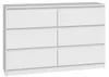 Topeshop M6 120 BIEL 2X3, Bílá, 6 zásuvka/zásuvek, Náhled obrázku produktu 12