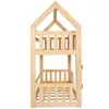 Springos® Lit d'enfant superposé 80 x 160 cm aspect maison Voir les images du produit 3