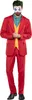 Joker Kostüm Clown Anzug - für Karneval Halloween Größe: XL Produktbild-Vorschau 3