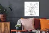 MuchoWow® Poster Karte - Celle - Stadtplan 50x50 cm - Produktbild-Vorschau 2