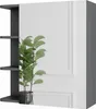 Spiegelschrank Vicco Fynn Anthrazit 62 x 64 cm, Model 54356 Produktbild-Vorschau 1