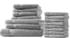 6er Set Frottee 4x Handtücher 2x Duschtücher Elegance 100% Produktbild-Vorschau 3