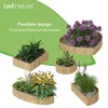 be4nature Rolborder zahradní plot 100 x 20 cm Světle hnědý Náhled obrázku produktu 5
