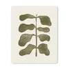 MuchoWow® Mauspad Mousepad Pflanze - Grün - Pastell - Blume Produktbild-Vorschau 1