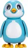 A blue toy penguin with white and yellow accents, standing on a white background. Anteprima dell’immagine prodotto