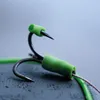 Zeck Treble Hook Tube grün 50cm - Gummischlauch Produktbild-Vorschau 2