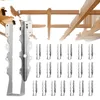 Vevor 50 Szt Wieszak Do Belek 40X38X199 Mm Łącznik Drewna Podgląd zdjęcia produktu 1
