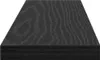 vidaXL Étagère, lot de 4, noir, 40 x 10 x 1,5 cm, aggloméré Voir les images du produit 6