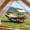 Sekey 202 x 80 x 45 cm XXL Tragbares Feldbett mit Matratze, Produktbild-Vorschau 8