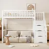 MODFU letto a soppalco 90x200 con scala di sicurezza, letto Anteprima dell’immagine prodotto 2