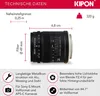 Kipon Iberit 24 mm F2,4 Objektiv für Sony E, Kameraobjektiv Produktbild-Vorschau 3