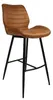 Bronx71 Barhocker Microfaser Morris cognac 71 cm Produktbild-Vorschau 11