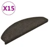 Selbstklebende Treppenmatten 15 Stk. Hellbraun 65x21x4cm , Produktbild-Vorschau 2