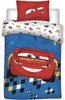 Freigestellte Produktansicht von der Vorderseite vom Cars Babybettwäsche Set Lightning McQueen 100x140 cm 100% Baumwolle Productafbeelding-voorbeeld