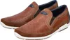 Rieker Herren Echtleder Slipper braun, Herren:44 EU Produktbild-Vorschau 1