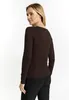 MAIRE damen strickpullover - braun, M Produktbild-Vorschau 4