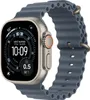49mm Anchor Blue Ocean Band - Natural Titanium Finish Produktbild-Vorschau 1