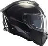 Kask modułowy MT Helmets Atom 2 SV Solid A1 Black Shiny Podgląd zdjęcia produktu 5