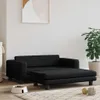 vidaXL Lit pour chien avec extension Noir 100x50x30 cm Voir les images du produit 2