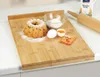 WENKO Schneide Brett mit Anlegekante Bambus 45x35cm Küchen Produktbild-Vorschau 2