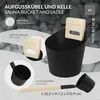 Sada příslušenství do sauny LuxeBath z hliníku a dřeva, Náhled obrázku produktu 3