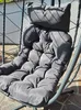 ALEOS. Rattan Geflecht Korb Hängesessel mit Gestell Produktbild-Vorschau 5