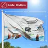 PHENO FLAGS Bandiera pirata per bambini, 60x90 cm - Anteprima dell’immagine prodotto 2