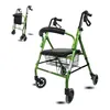 Clinicalfy Rollator pieghevole Deambulatore Freni a mano Anteprima dell’immagine prodotto 1
