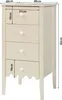 Kommode ‘Luspoo’ mit 4 Schubladen 82 x 40 x 40 cm Cremeweiß Produktbild-Vorschau 4