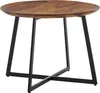 FineBuy Couchtisch 60x60x45 cm Sheesham Massivholz / Metall Produktbild-Vorschau 6